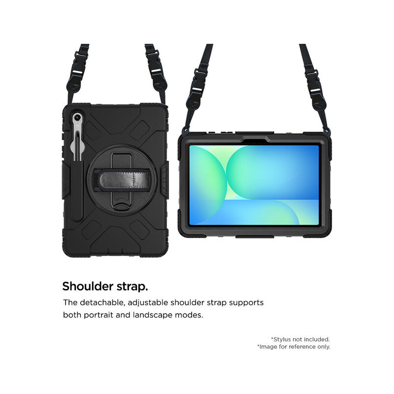 Eiger Peak Case 500m für Samsung Tab S10 FE+ schwarz