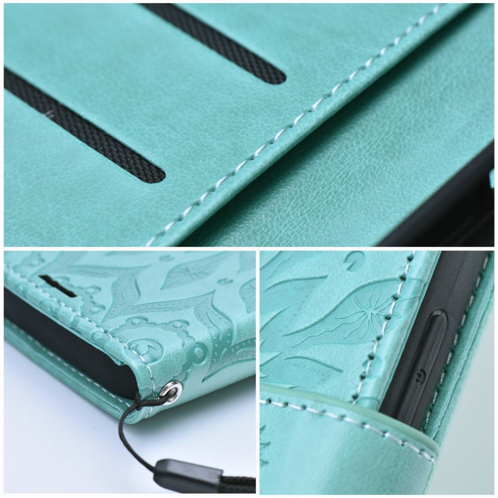 MEZZO Book Case für SAMSUNG A36 5G Mandala grün MEZZO Book Case für SAMSUNG A36 5G Mandala grün