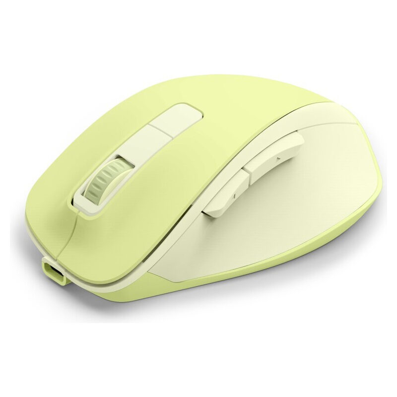 Hama Optische 6-Tasten-Funkmaus, ergonomisch, WM-500, Akkubetrieb, Grün