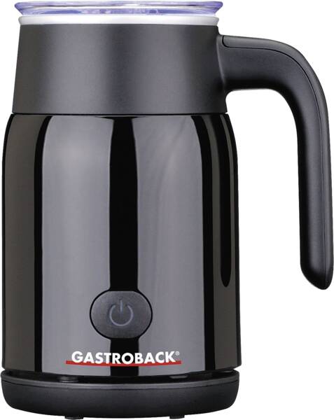 Gastroback Milchaufschäumer 42326 Latte Magic Schwarz