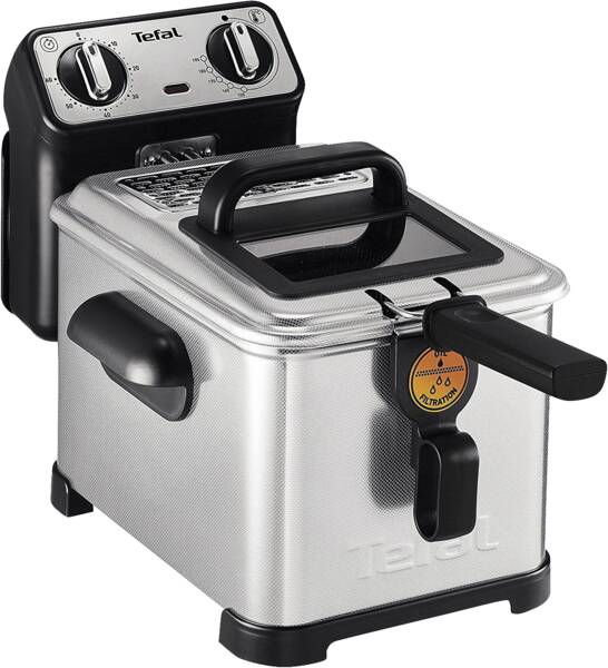 Tefal Fritteuse FR5101 Edelstahl-Schwarz