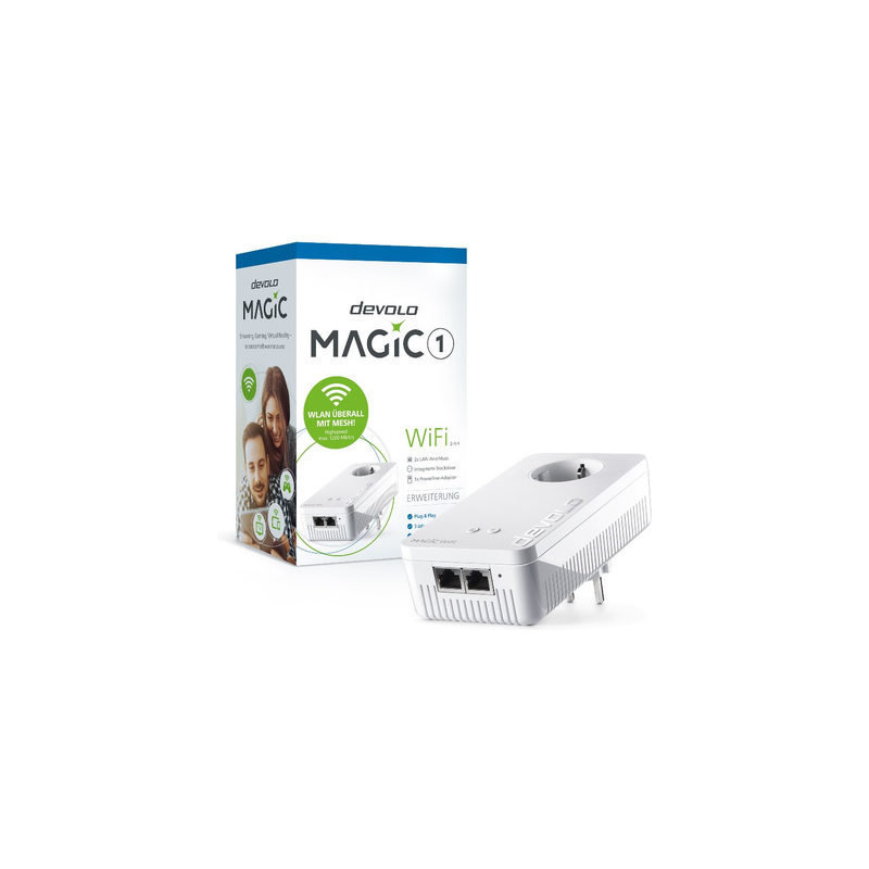 devolo Magic 1 WiFi Ergänzungsadapter weiss