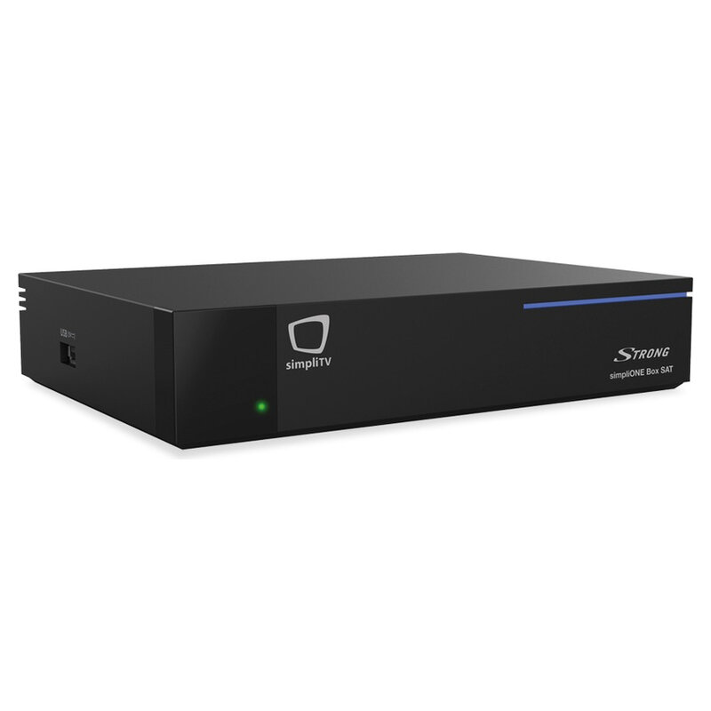 Strong SRT-4150 simpliONE Box SAT, Android Streaming Box, schwarz