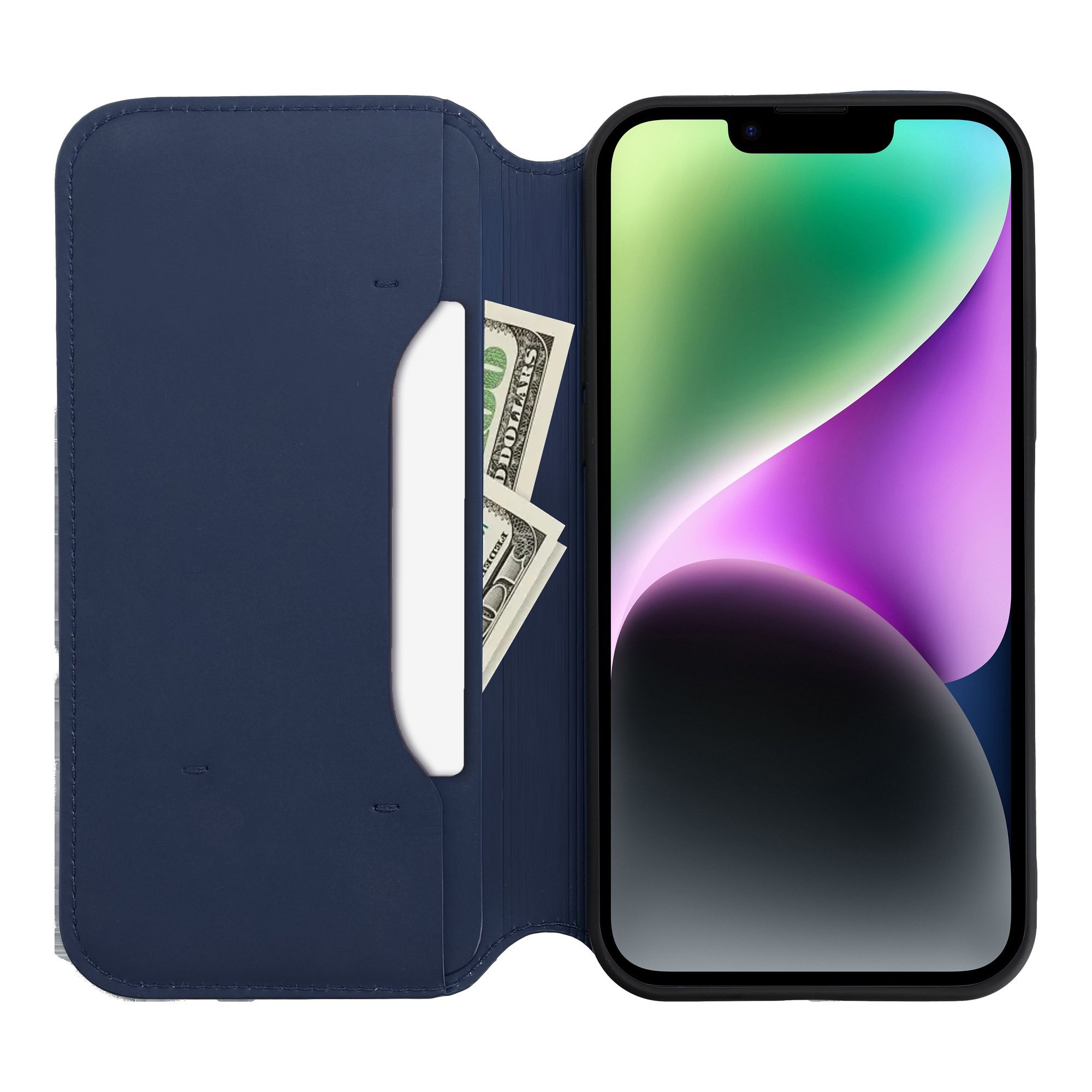 Dual Pocket Holster für SAMSUNG S25 PLUS navy blau