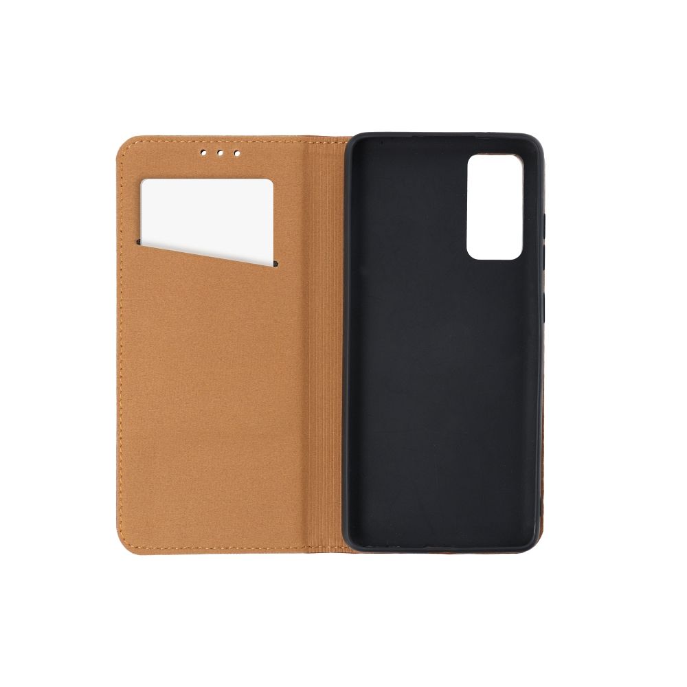 SMART PRO leder book für IPHONE 17 Pro braun