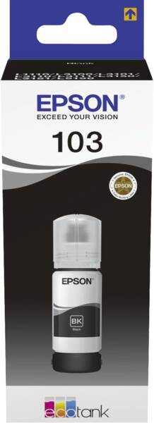 Epson Nachfülltinte 103 EcoTank ink bottle 65ml Schwarz