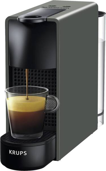 Krups Premium Nespresso-Automat XN110B Essenza Mini Grau