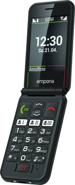 Emporia Tastatur-Handy emporiaSIMPLICITYglam Schwarz