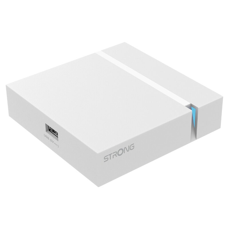 Strong LEAP-S3+ Google TV Streaming Box (Android-Version), weiss