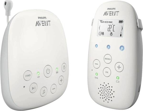 Philips PH Babyphone-Set SCD713/26 Weiss