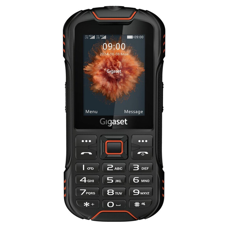 Gigaset GLX8 Plus 4G Dual SIM, schwarz Outdoor Featurephone