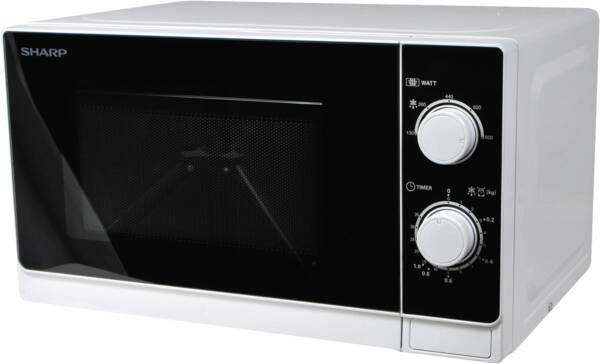 Sharp Solo-Mikrowelle R200WW Weiss