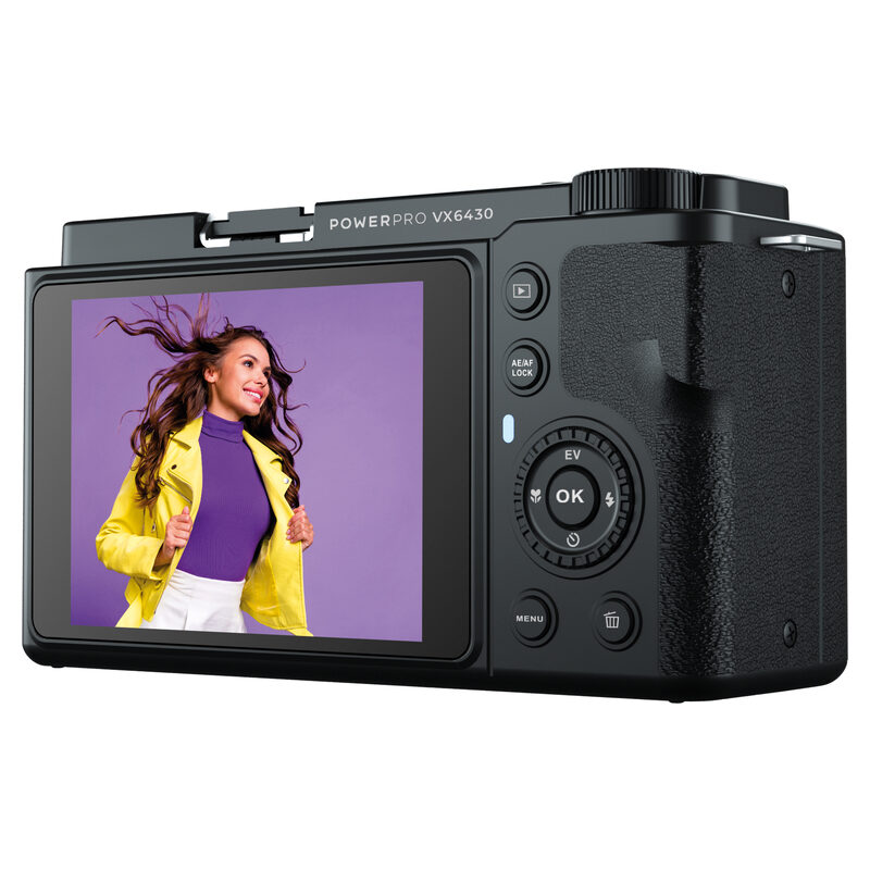 Easypix Digitalkamera POWERPRO VX6430, Schwarz