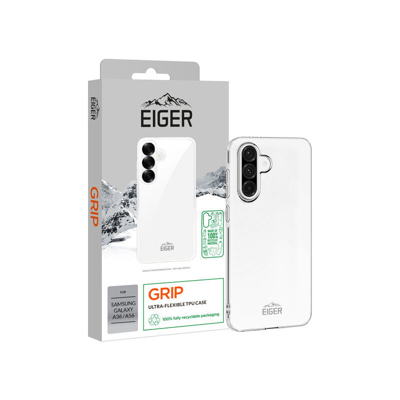Eiger Grip Case Samsung A36/A56 transparent