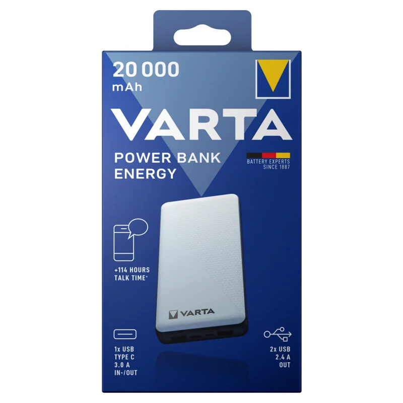 Varta Power Bank Energy 20.000mAh