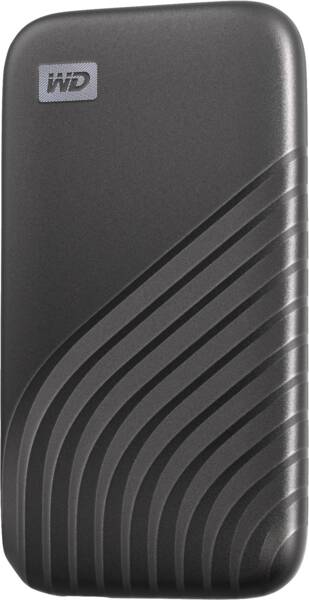 Western Digital Solid State Drive (SSD), extern My Passport Grau