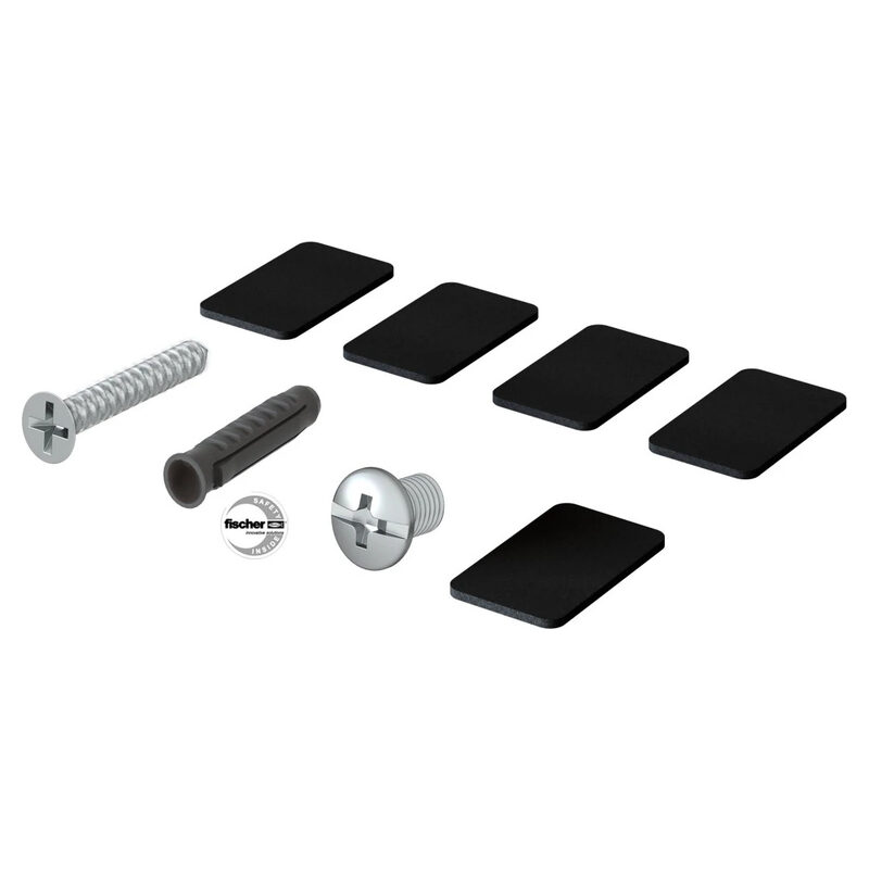 Hama Halterung für Apple TV HD (4.Gen.) / Apple TV 4K (1./2./3.Gen.), Schwarz