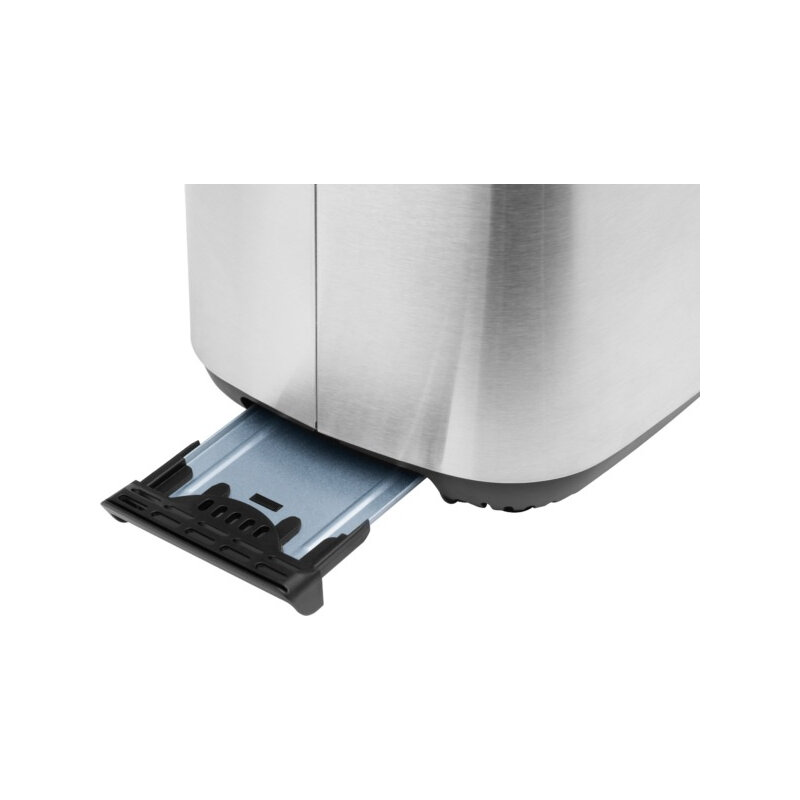 ECG ST 2767 Timber, Toaster mit 2 Fächer, edelstahl