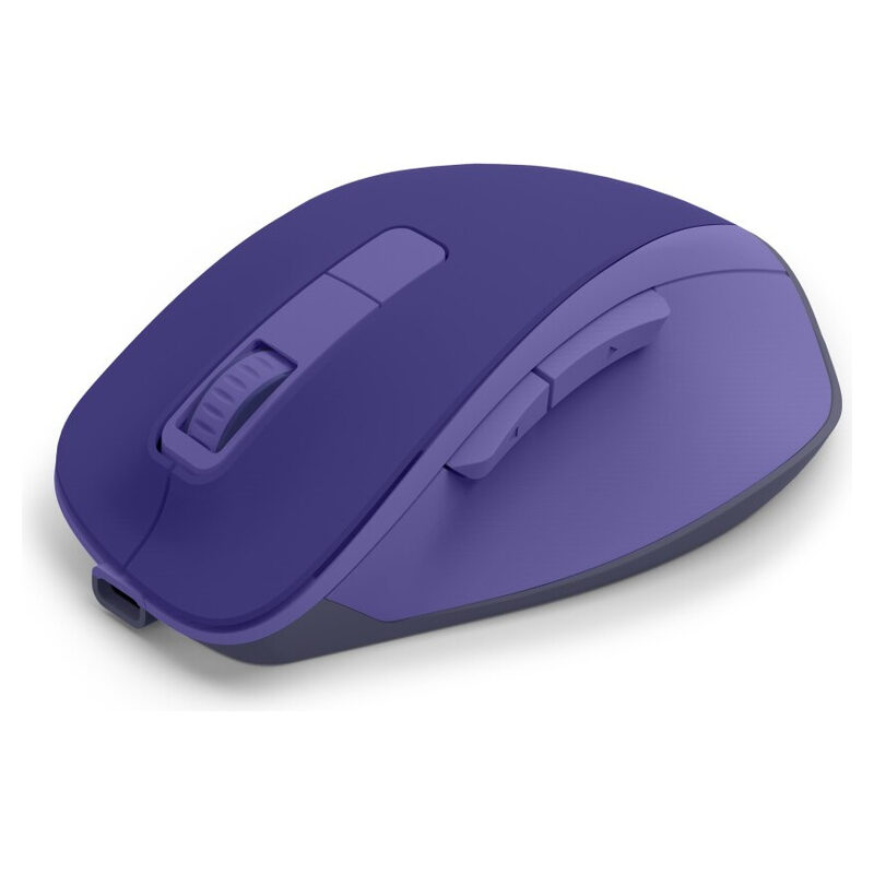 Hama Optische 6-Tasten-Funkmaus, ergonomisch, WM-500, Akkubetrieb, Blau