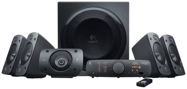 Logitech PC-Lautsprechersystem Z906 Surround Sound Speaker System