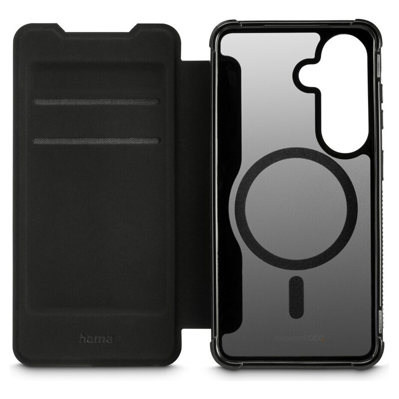 Hama Booklet Extreme Protect magnetisch für Samsung Galaxy S26, Schwarz
