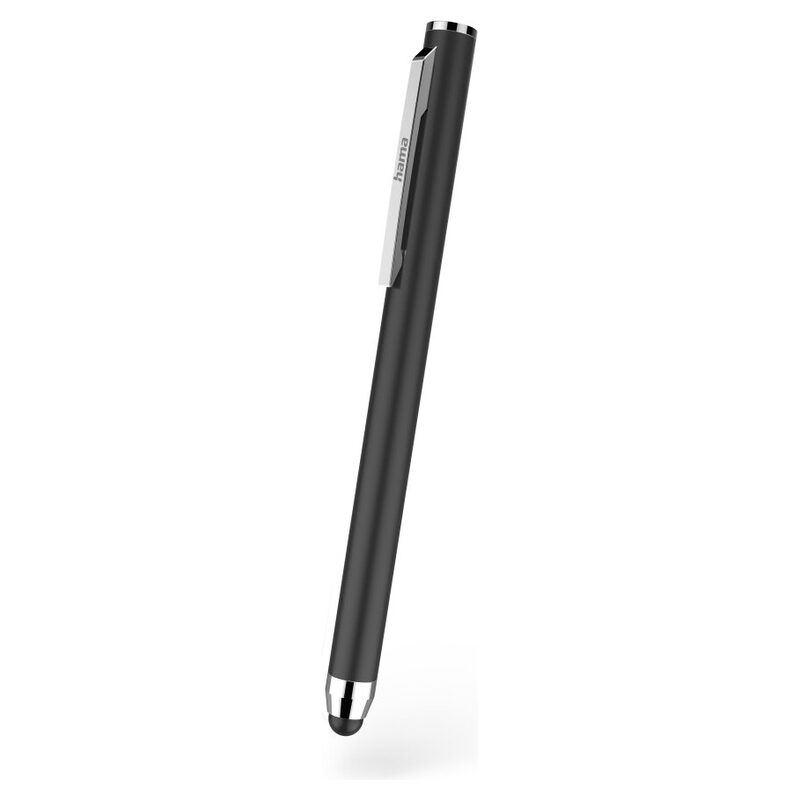 Hama Eingabestift Soft Touch für Tablet-PCs und Smartphones, Schwarz