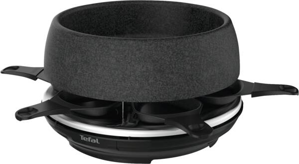 Tefal Raclette RE12C8 Raclette - Fondue Cheese´n Co Cherry Black