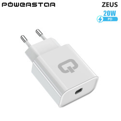 "Powerstar" ® "ZEUS" Ladegerät USB-C 20W White