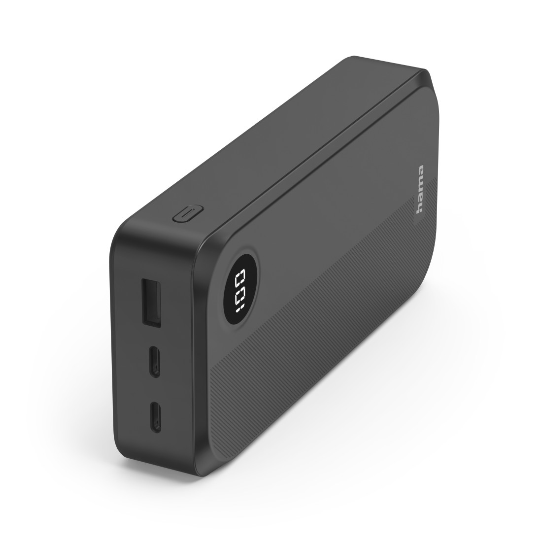 Hama Power Pack, 20000mAh, 3 Ausgänge: 2x USB-C, 1x USB-A, Schwarz