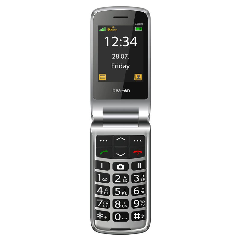 Beafon SL605 LTE Ladeschale schwarz-silber