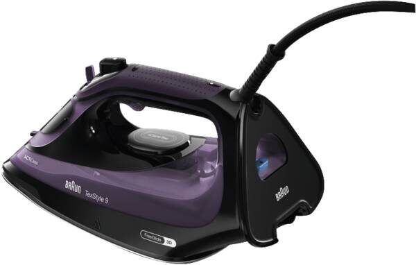 Braun Domestic Home Dampfbügeleisen SI 9661 VI Schwarz-Violett