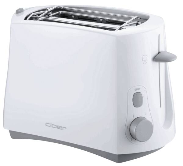 Cloer 2-Scheiben-Toaster Toaster 331 Weiss