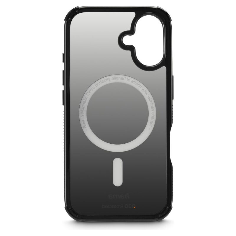 HAMA Cover MagCase Extreme Protect für Apple Iphone 17, schwarz