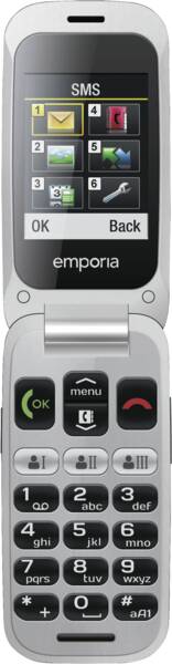 Emporia Tastatur-Handy ONE Spacegrey Silver