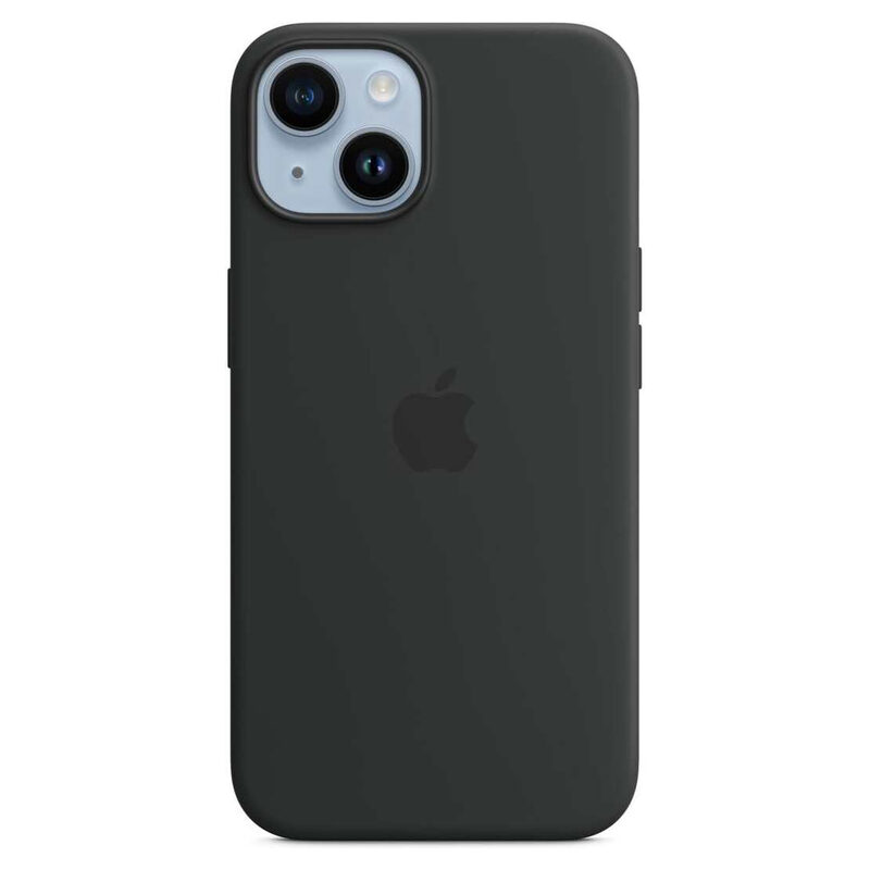Apple iPhone 14 Plus Silikon Case mitternacht