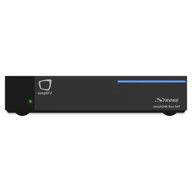 Strong SRT-4150 simpliONE Box SAT, Android Streaming Box, schwarz