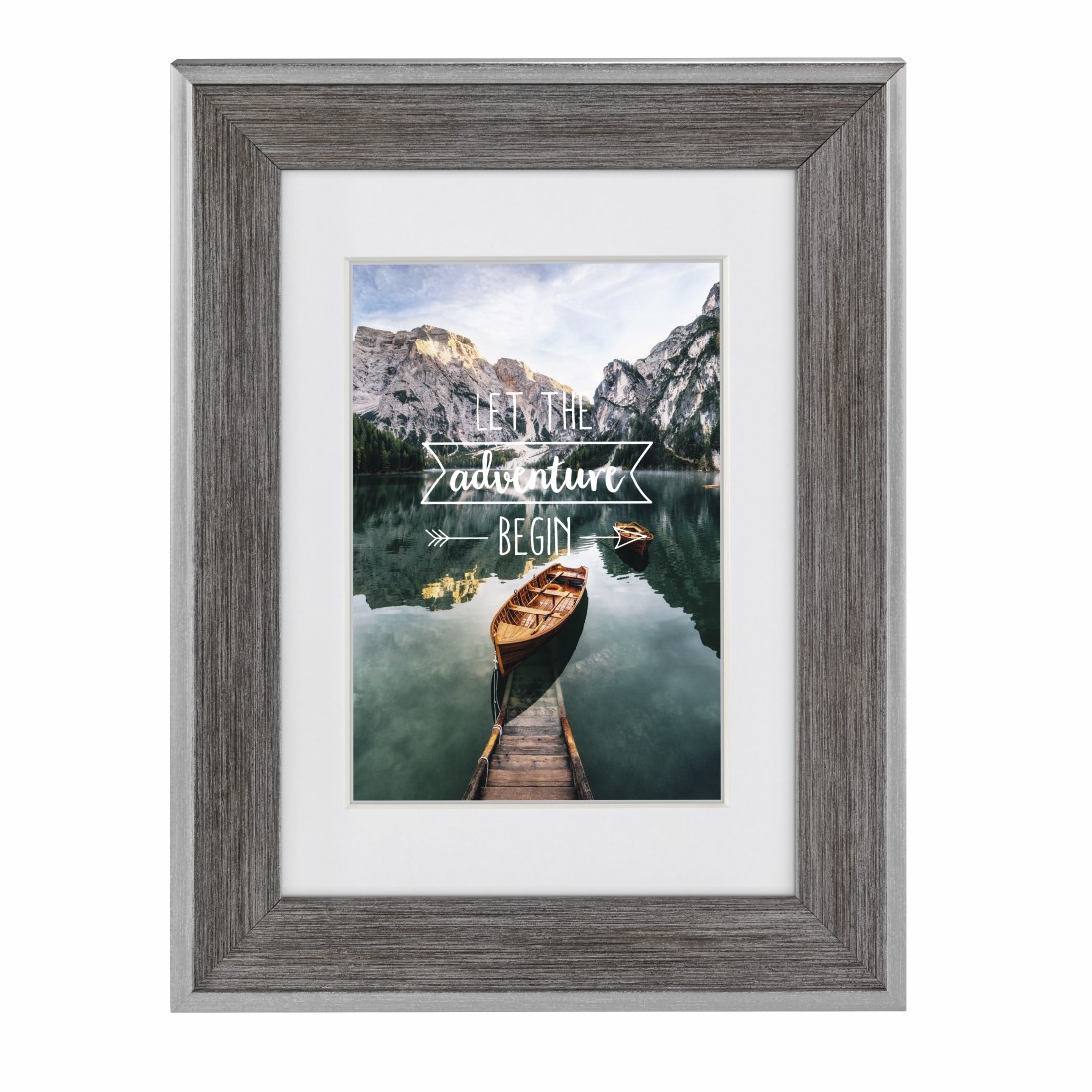 Hama Kunststoffrahmen "Sierra", Grau, 40 x 50 cm