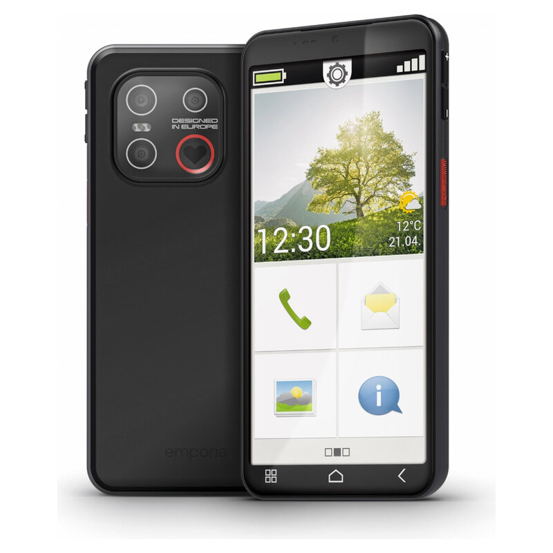 Emporia Smart.7lite 128GB 4G schwarz
