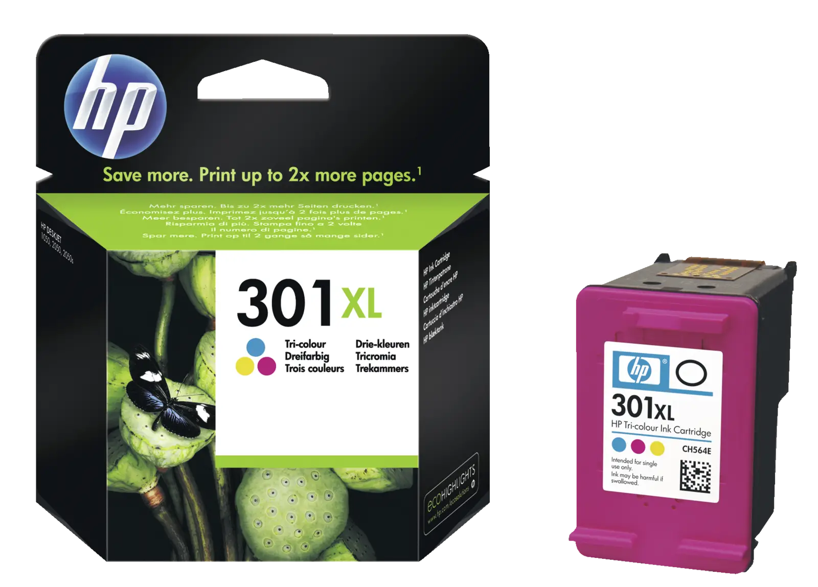 HP Tintenpatrone CH564EE HP 301XL c/m/y
