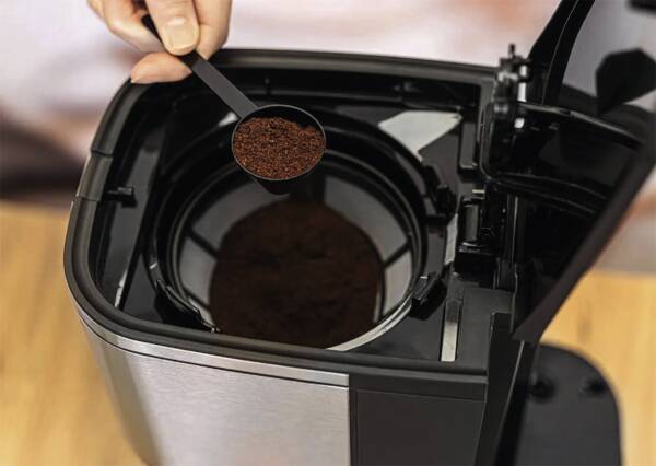 Rommelsbacher Filterkaffeemaschine FKM 1000 Edelstahl-Schwarz