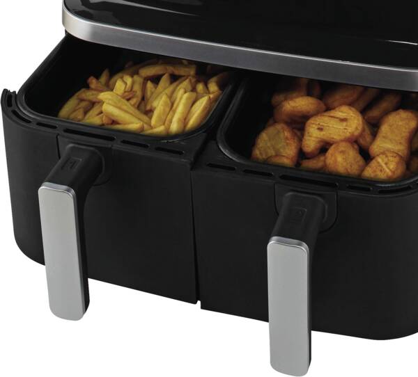 Nedis HH Doppel-Heißluft-Fritteuse KAAF320BK