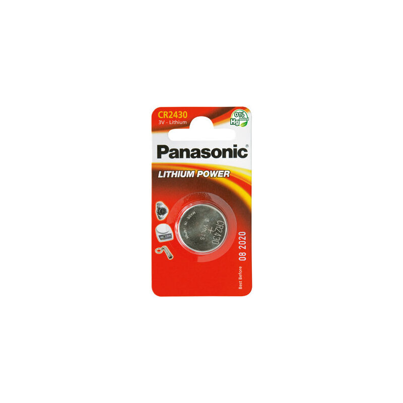 Panasonic CR2430L/1BP Knopfzelle Li 