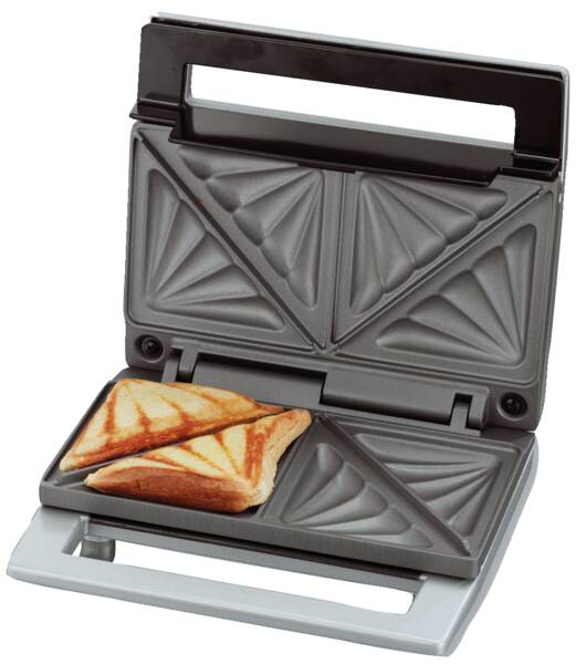 Cloer Sandwichmaker 6219 Silber