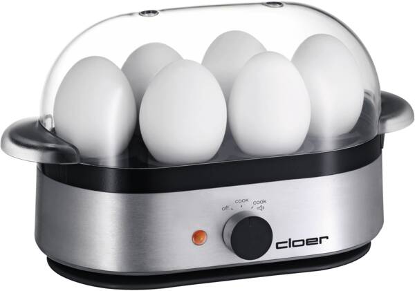 Cloer Eierkocher 6099 Aluminium-Matt
