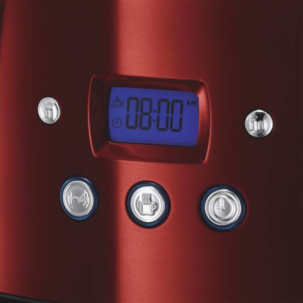 Russell Hobbs Filterkaffeemaschine Luna Solar Red Glas Rot
