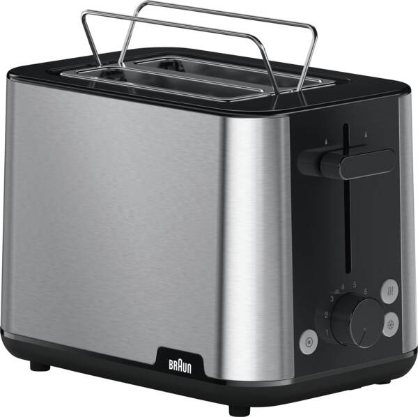 Braun Domestic Home 2-Scheiben-Toaster HT 1510BK Schwarz