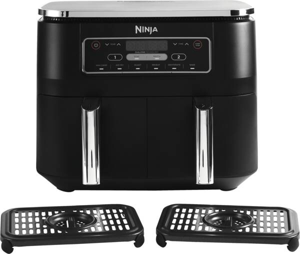 Ninja Doppel-Heißluft-Fritteuse AF300EU Schwarz