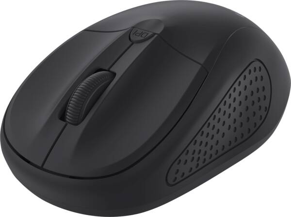 Trust Maus Primo Wireless Mouse Mattschwarz