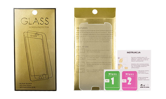 Glasfolie Gold für Samsung Galaxy A13 4G / A13 5G / A04S