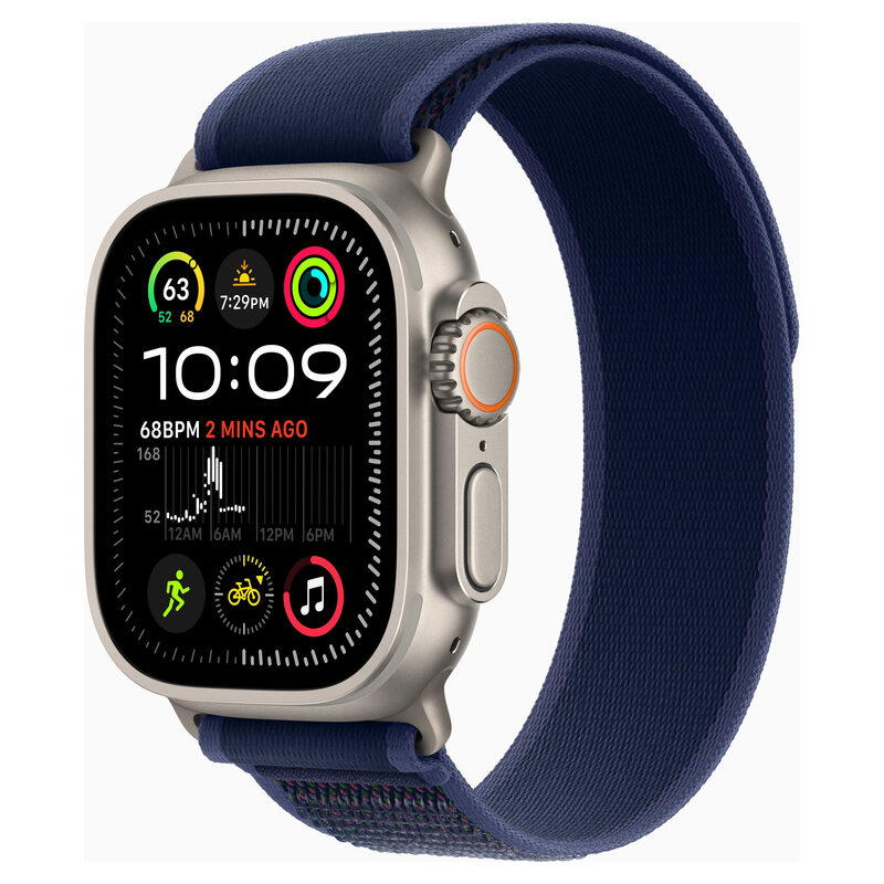 Apple Watch Ultra 2, Trail M/L, nt (natur, graugraun)